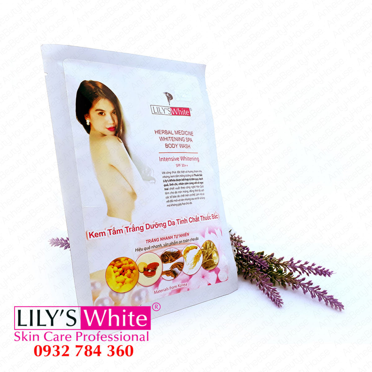 Kem tắm trắng TB - Lily's White