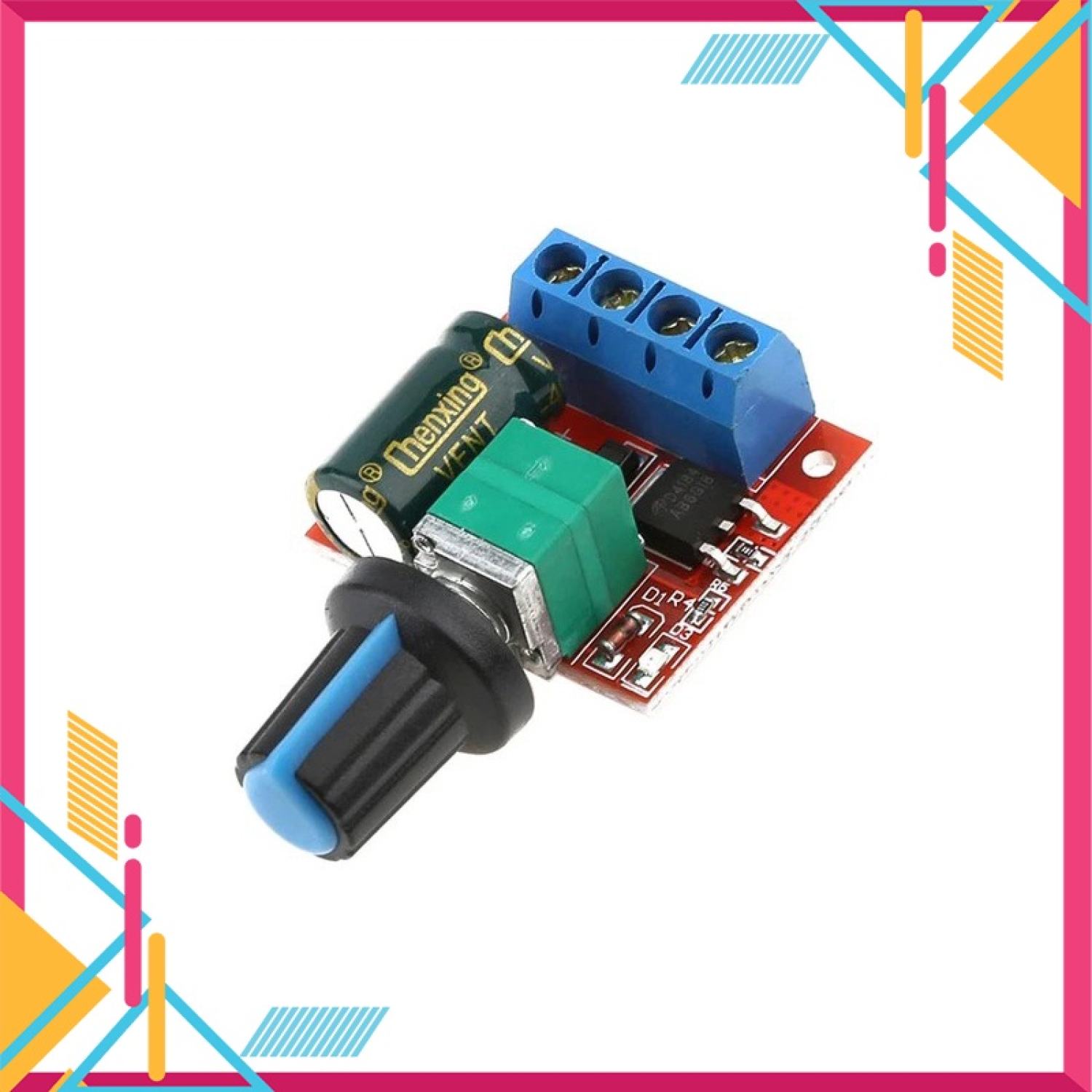 Module điều khiển tốc độ động cơ pwm dc-dc 4.5v-35v 5a 90w