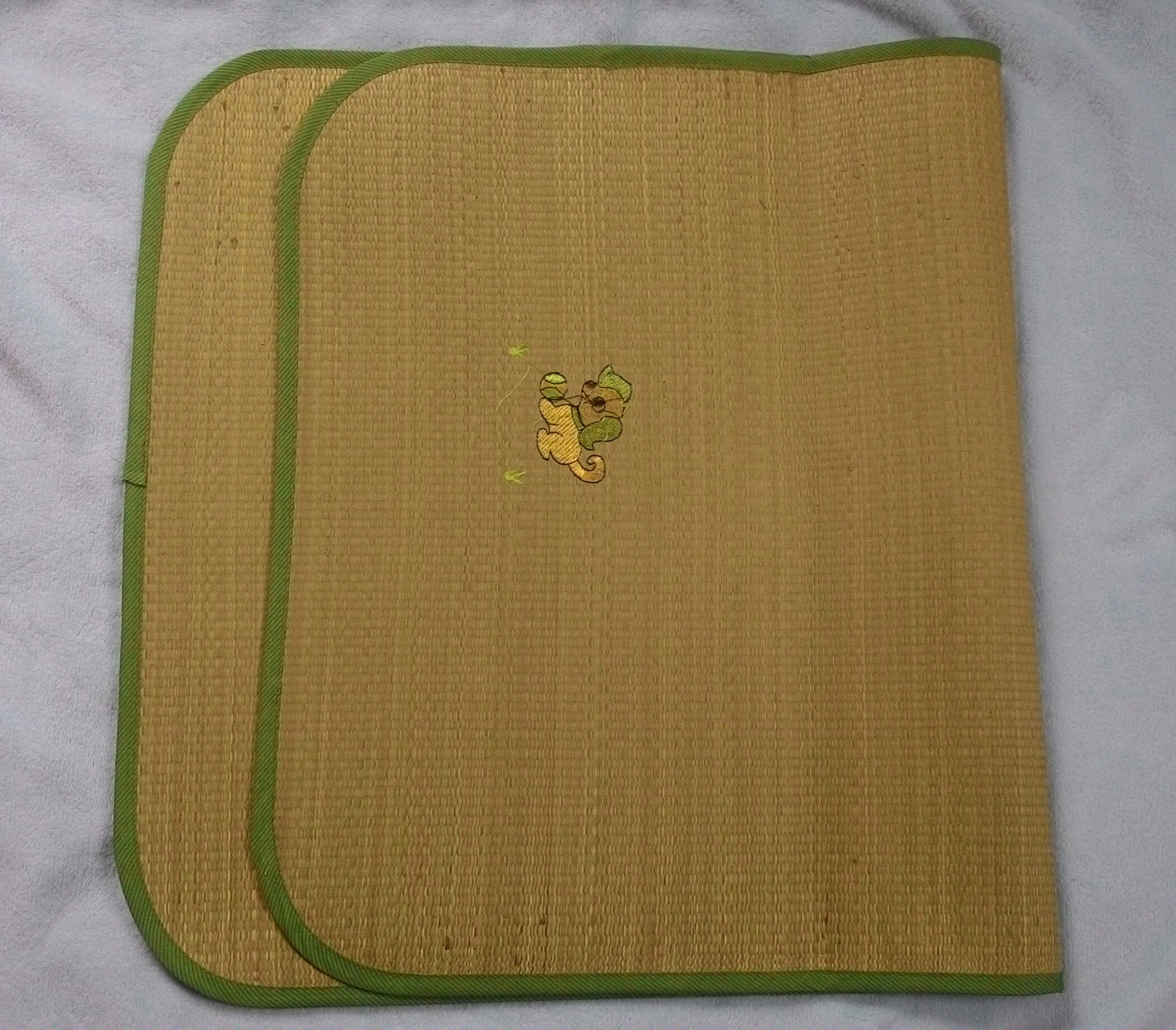 Chiếu cói to cho bé
