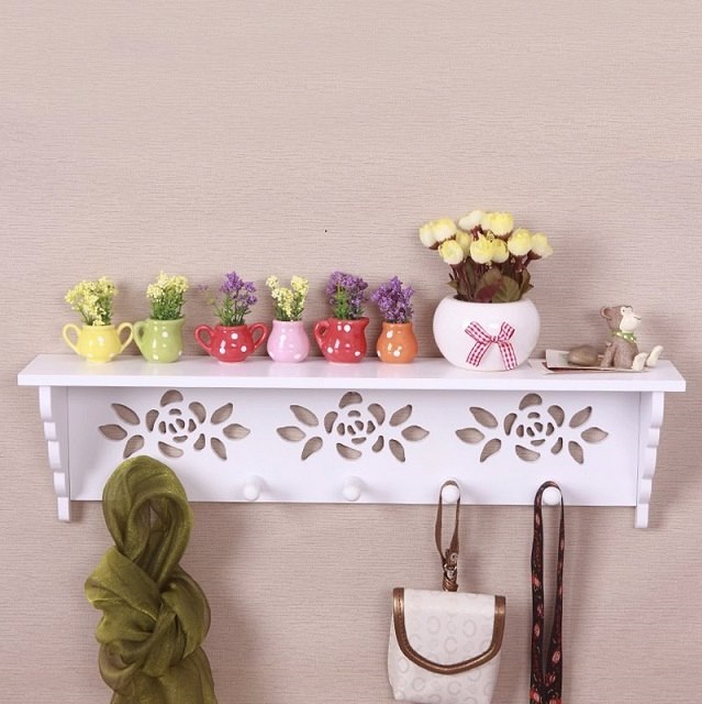 KỆ TREO HOA HỒNG MẪU LỚN 60CM