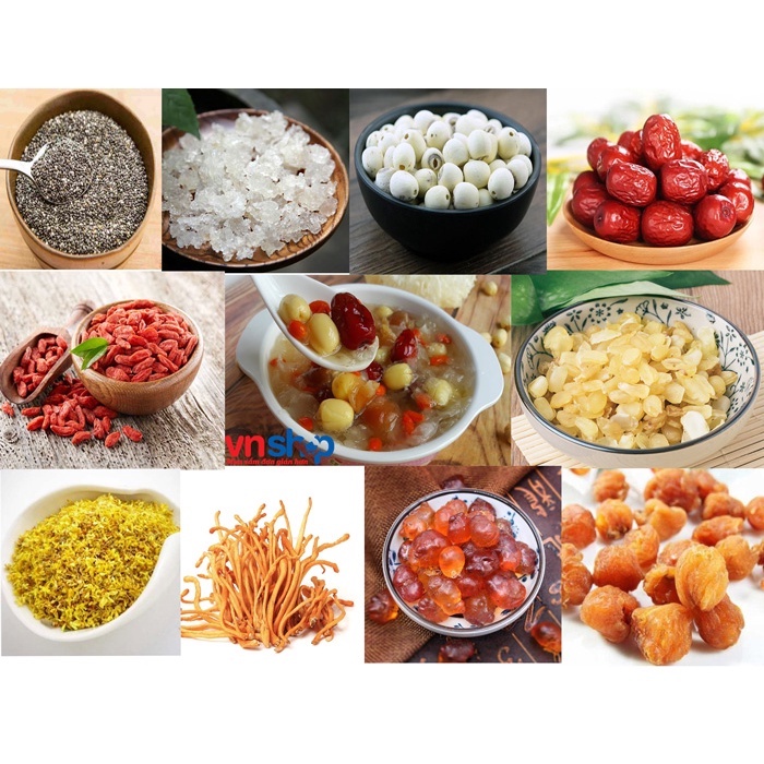 Sét chè Dưỡng nhan 13 vị (nấu 10-12 chén chè)