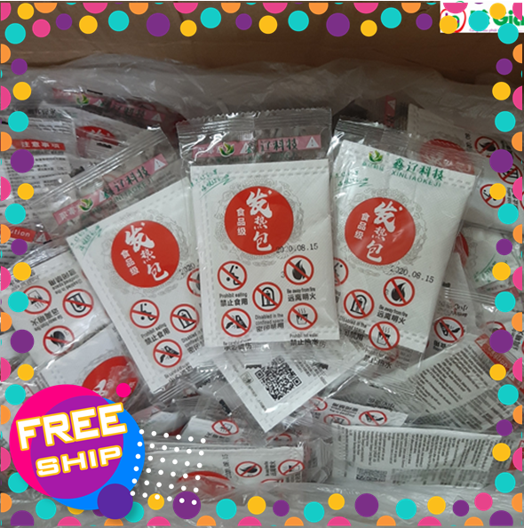 [có sẵn] Gói tự sôi siêu nóng cho nấu ăn, hấp, luộc siêu khuyến mãi