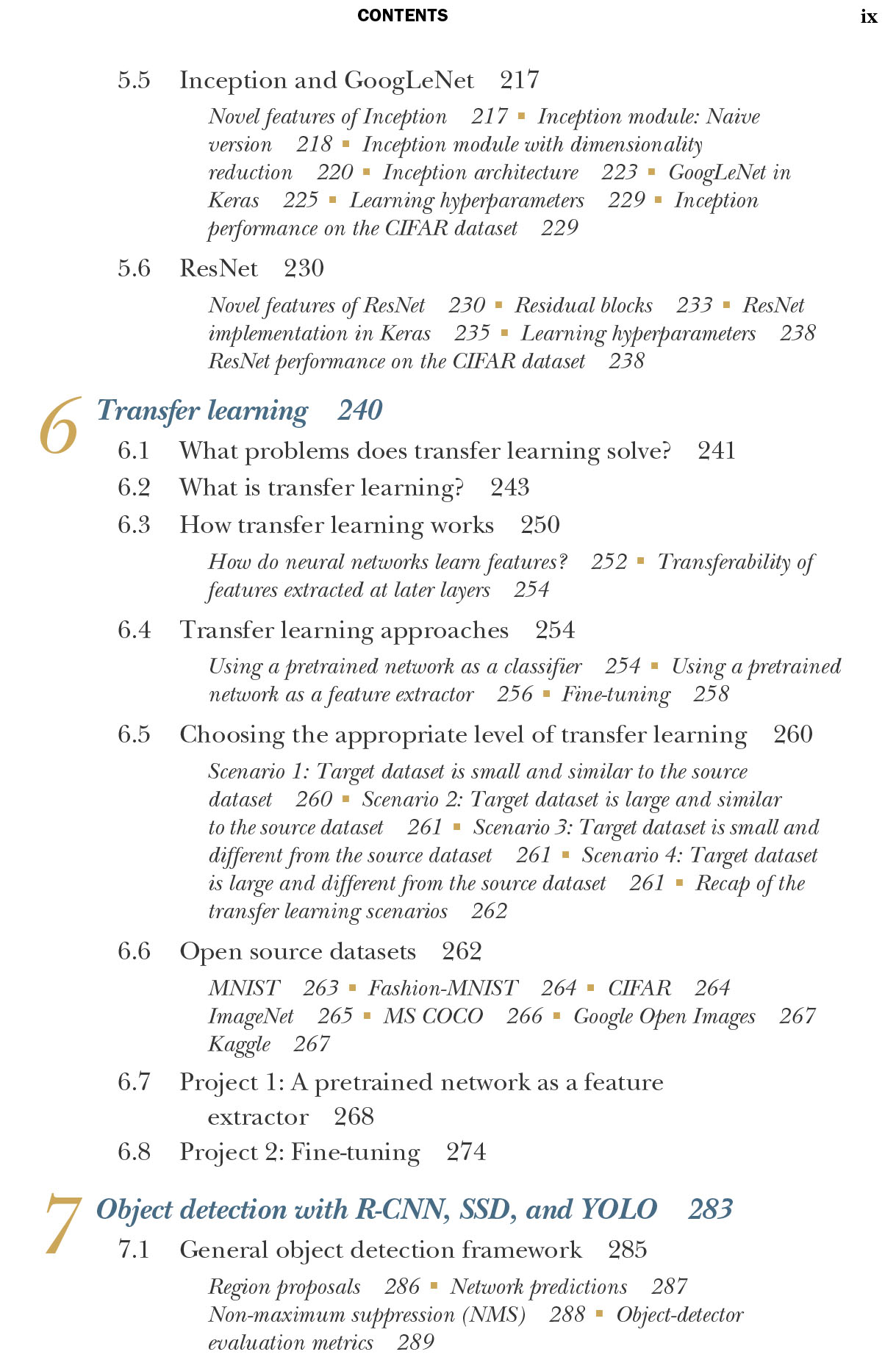 Deep Learning for Vision Systems