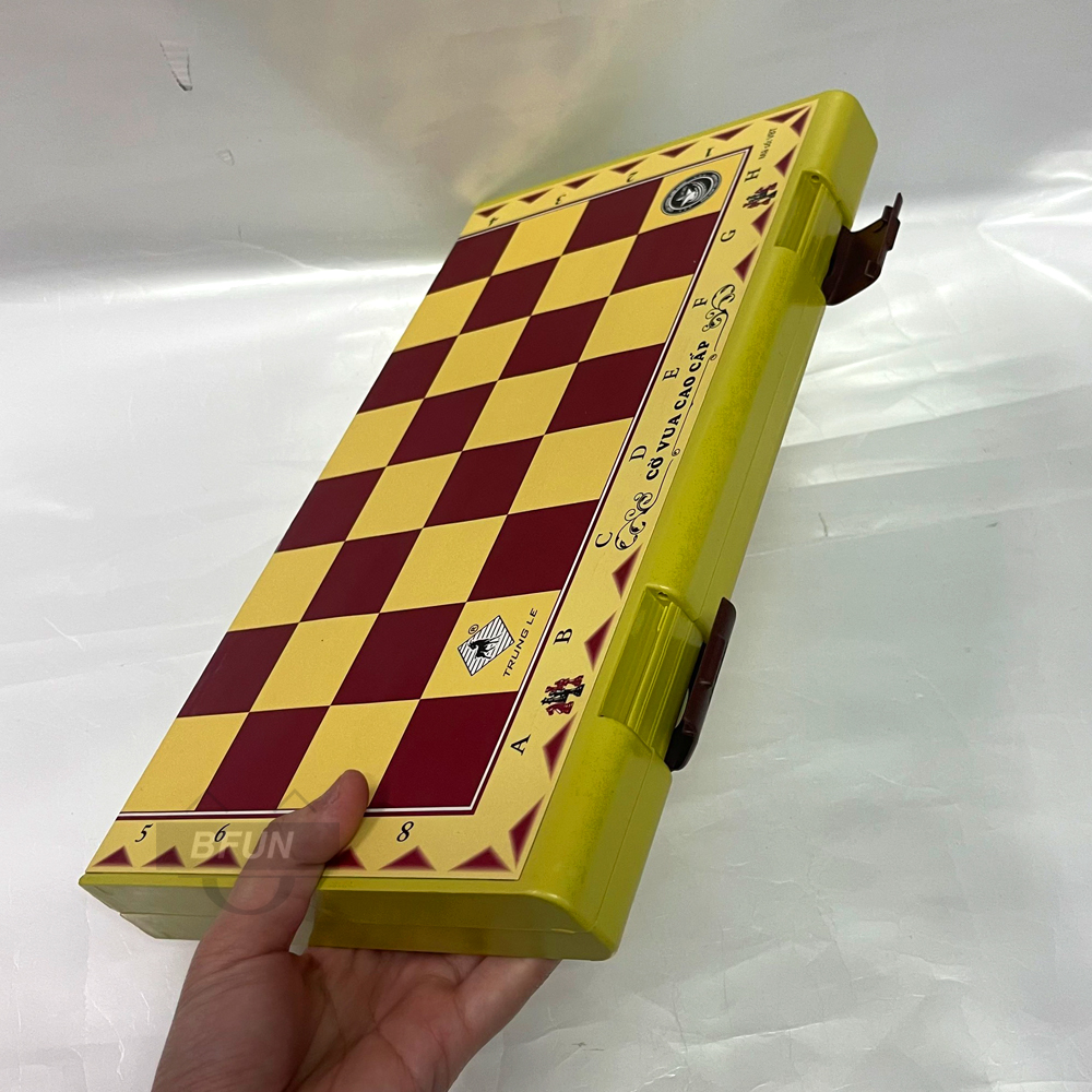 Bộ Cờ Vua CAO CẤP TRUNG LÊ - Bàn Cờ Vua Giá Rẻ - Size Trung - Boardgame, Đồ Chơi Trẻ Em BFUN