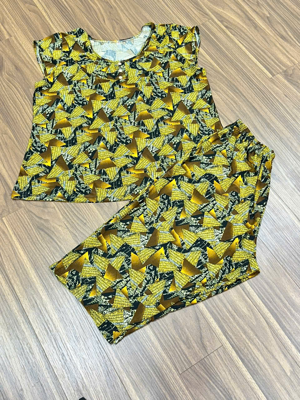 [BIGSIZE 7,8: 75-100kg] Bộ trung niên thun lạnh quần lửng