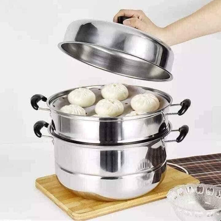 NỒI HẤP 3 TẦNG INOX - NỒI HẤP INOX