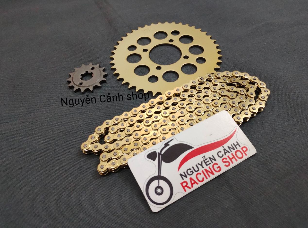 Sên nhông dĩa 7li gắn cho xe raider FI 150