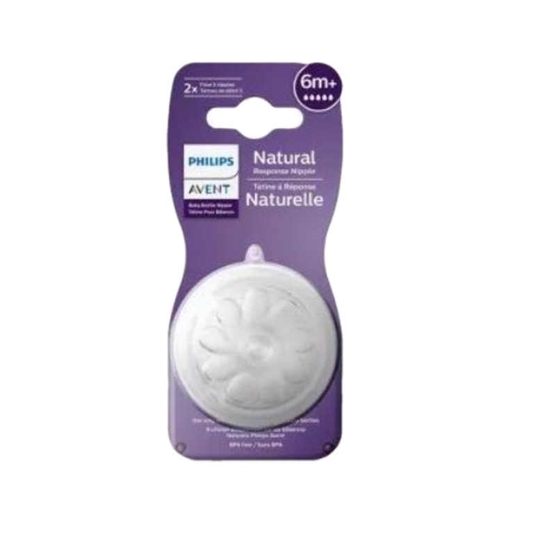 [CHÍNH HÃNG] Núm Ty Avent Natural SỐ 1 > SỐ 5 Mẫu 2021