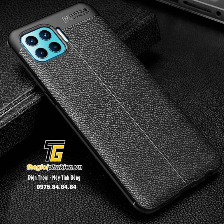 Ốp lưng silicon giả da Auto Focus OPPO A93