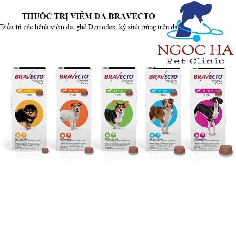bravecto dành cho chó mèo