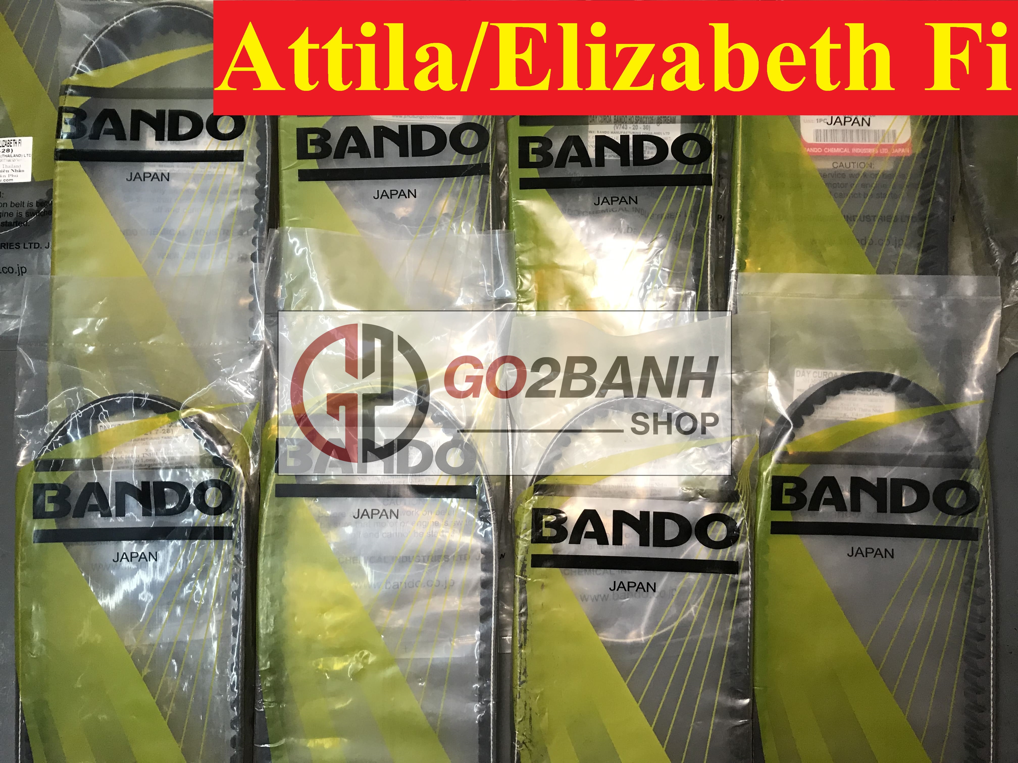Dây Curoa Bando Attila/Elizabeth Fi - Nhật Bản