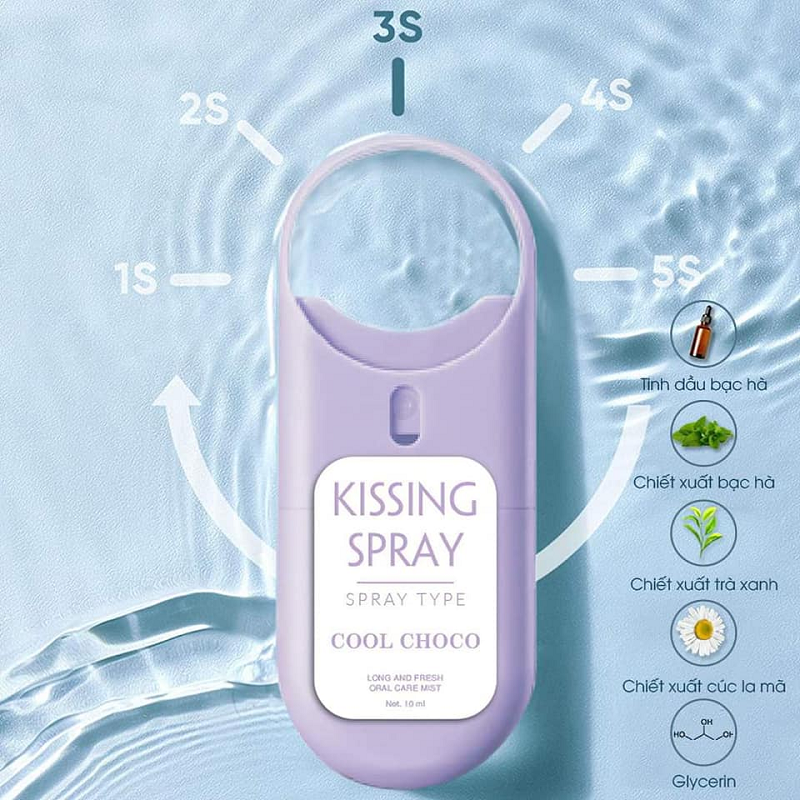 Xịt Thơm Miệng Qlady love spray- kissing spray