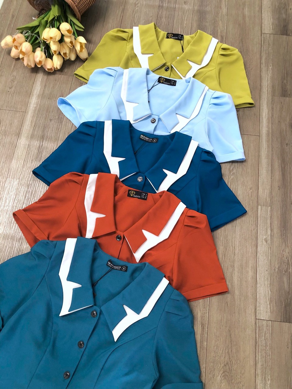 Áo kiểu sơ mi công sở có size lớn