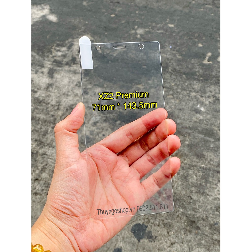 [HCM]Sony Xperia 1 Mark II / Xperia 1/ Xperia 5 / Xperia 5 II / Xperia 10 II/ XZ2 Premium - Kính cường lực trong suốt