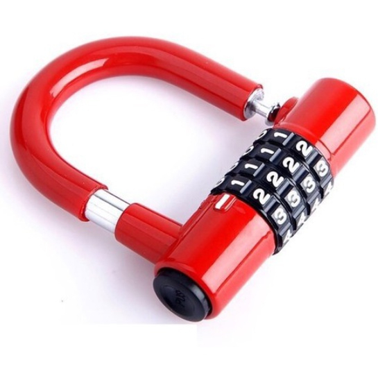 Ổ khoá mật mã 4 số an toàn chống trộm kiểu khoá chữ U