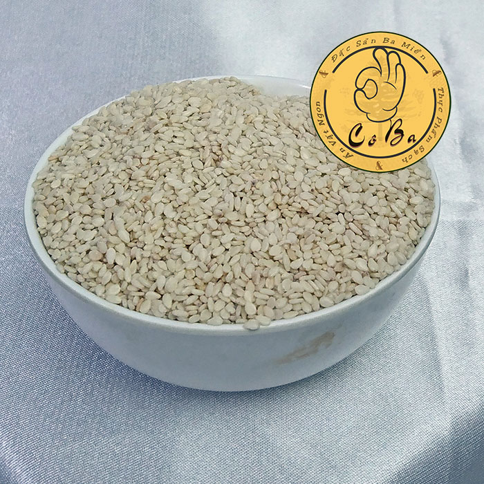 Mè sạch ( Vừng trắng) 100g siêu sạch - cô ba đà lạt