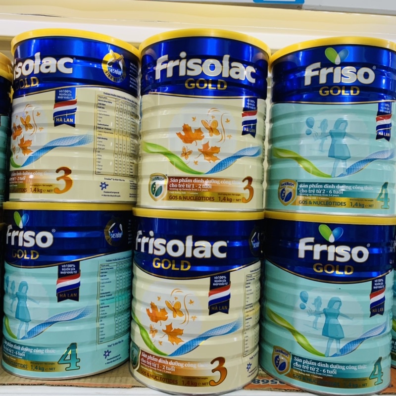 Sữa Bột Frisolac Gold 3 1400g date 9/2024