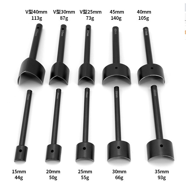 Đục bán nguyệt - đục cong - dụng cụ làm đồ da handmade