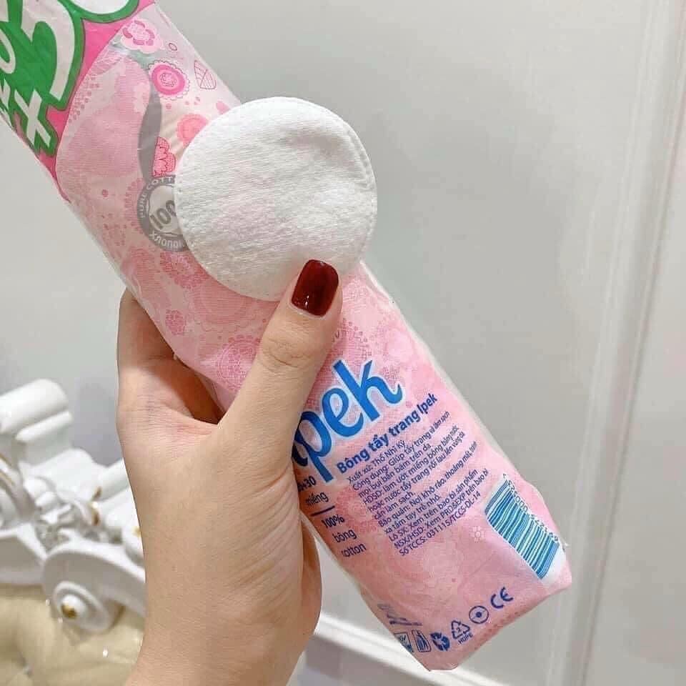 [COMBO 4 TÚI] Bông tẩy trang Ipek 150 miếng (Combo 4 x 150 miếng)