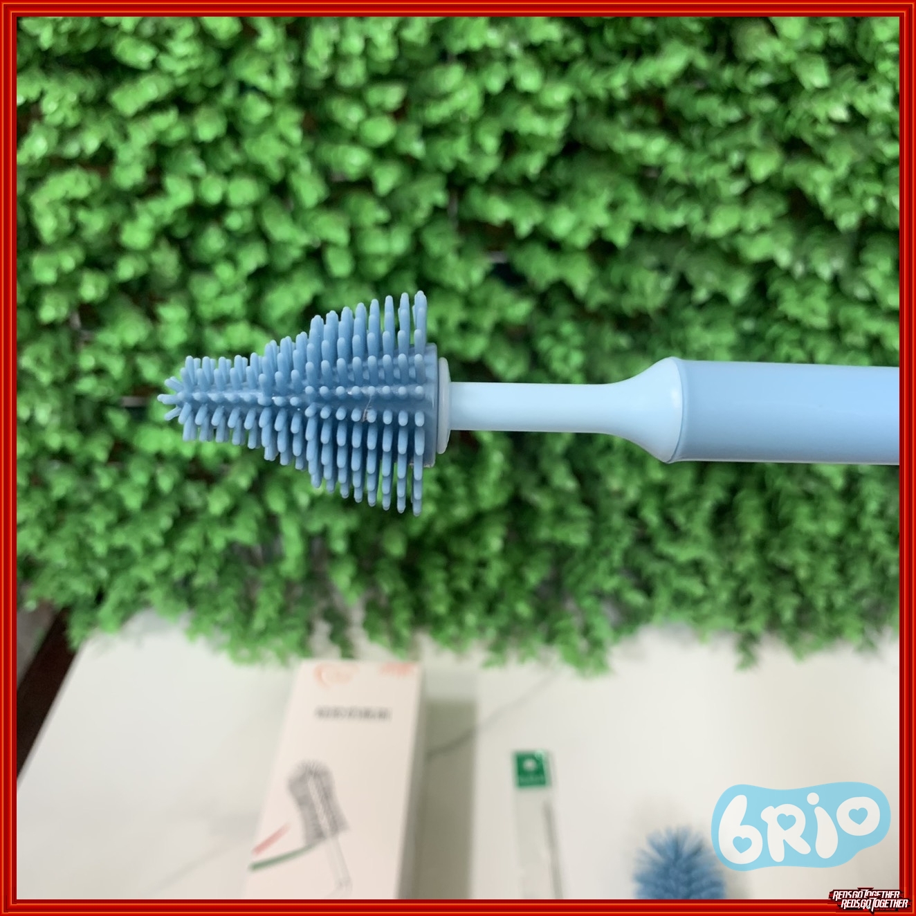 Bộ cọ bình sữa silicon 3 chi tiết