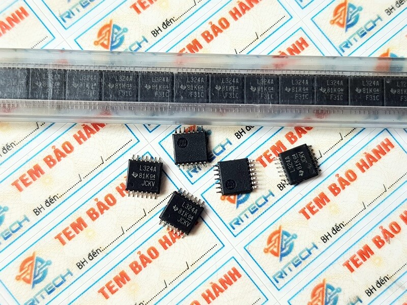 Combo 10 con l324, lm324dr, lm324 tssop14 ic