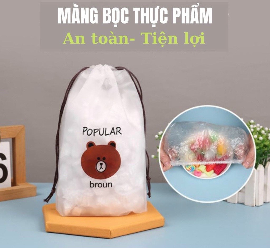 Combo 100 màn bọc thực phẩm