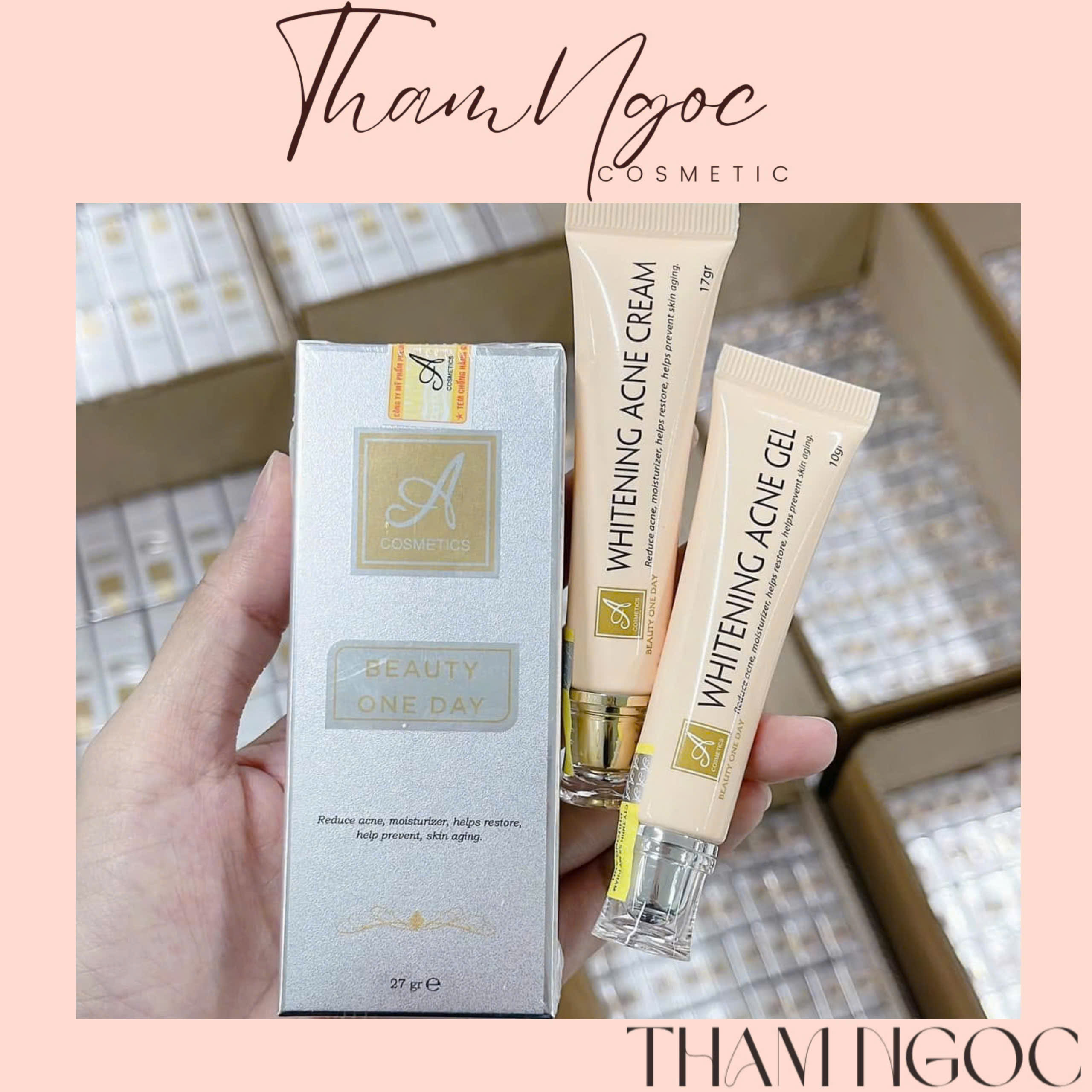 COMBO MỤN BEAUTY ONE DAY A COSMETICS