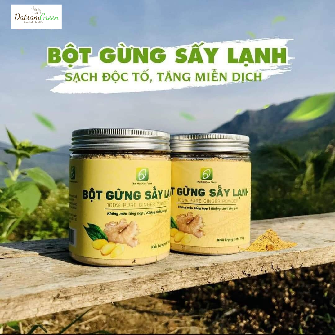 Bột Gừng Sấy Lạnh - 100gr