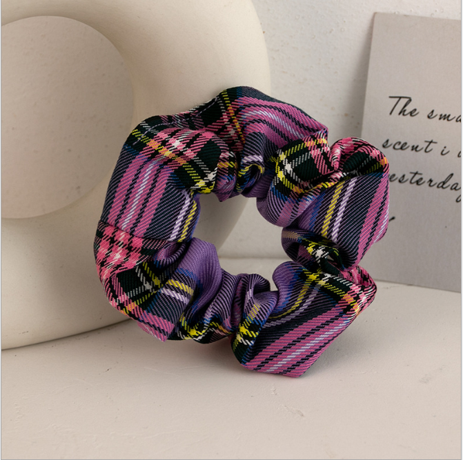 Scrunchies Dây Cột Tóc Thời Trang Nhiều Màu