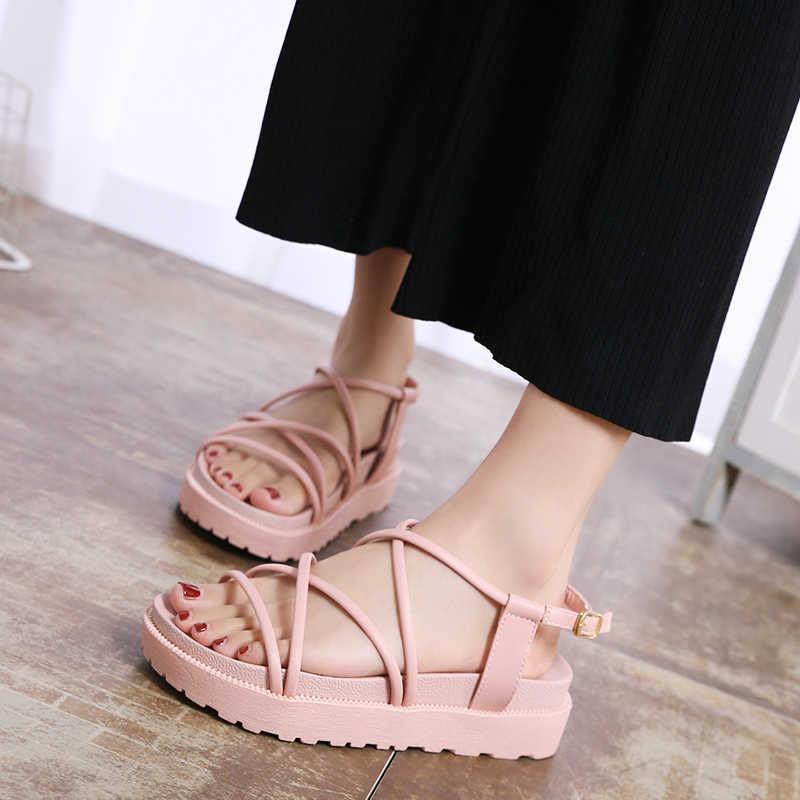 Sandal nữ, Xăng đan nữ dây quai chéo - An's An's Store