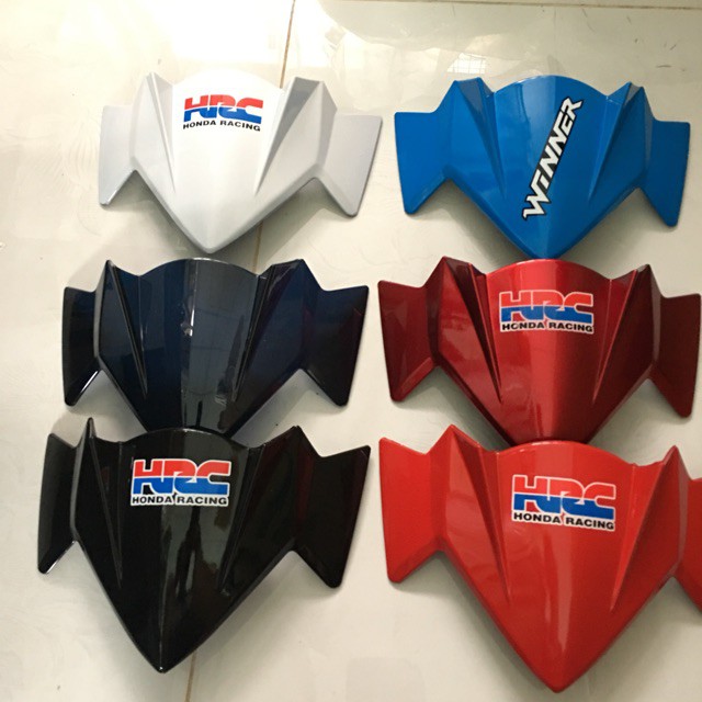 Ốp đầu cao cấp đen nhám winner 150 v1 2 sừng