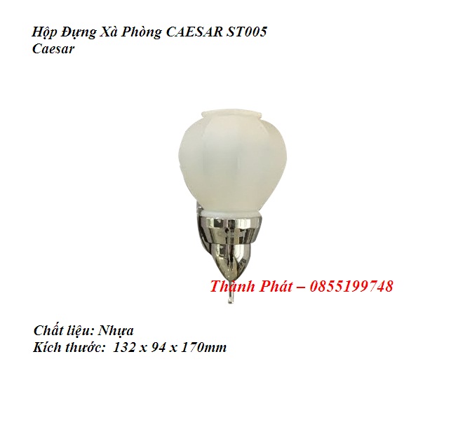 [HappyHomeHN11] [CHÍNH HÃNG] HỘP ĐỰNG XÀ PHÒNG CAESAR Q831, Q832, ST005