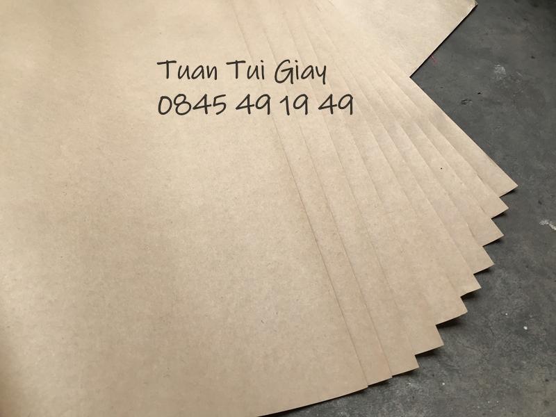 10 tờ giấy kraft nguyên khổ