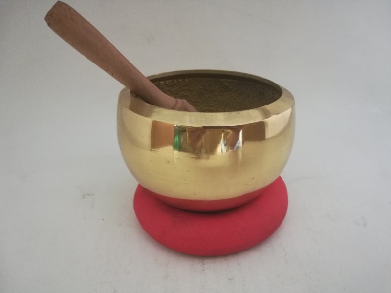 Chuông gõ gia trì bằng đồng size đk 11cm