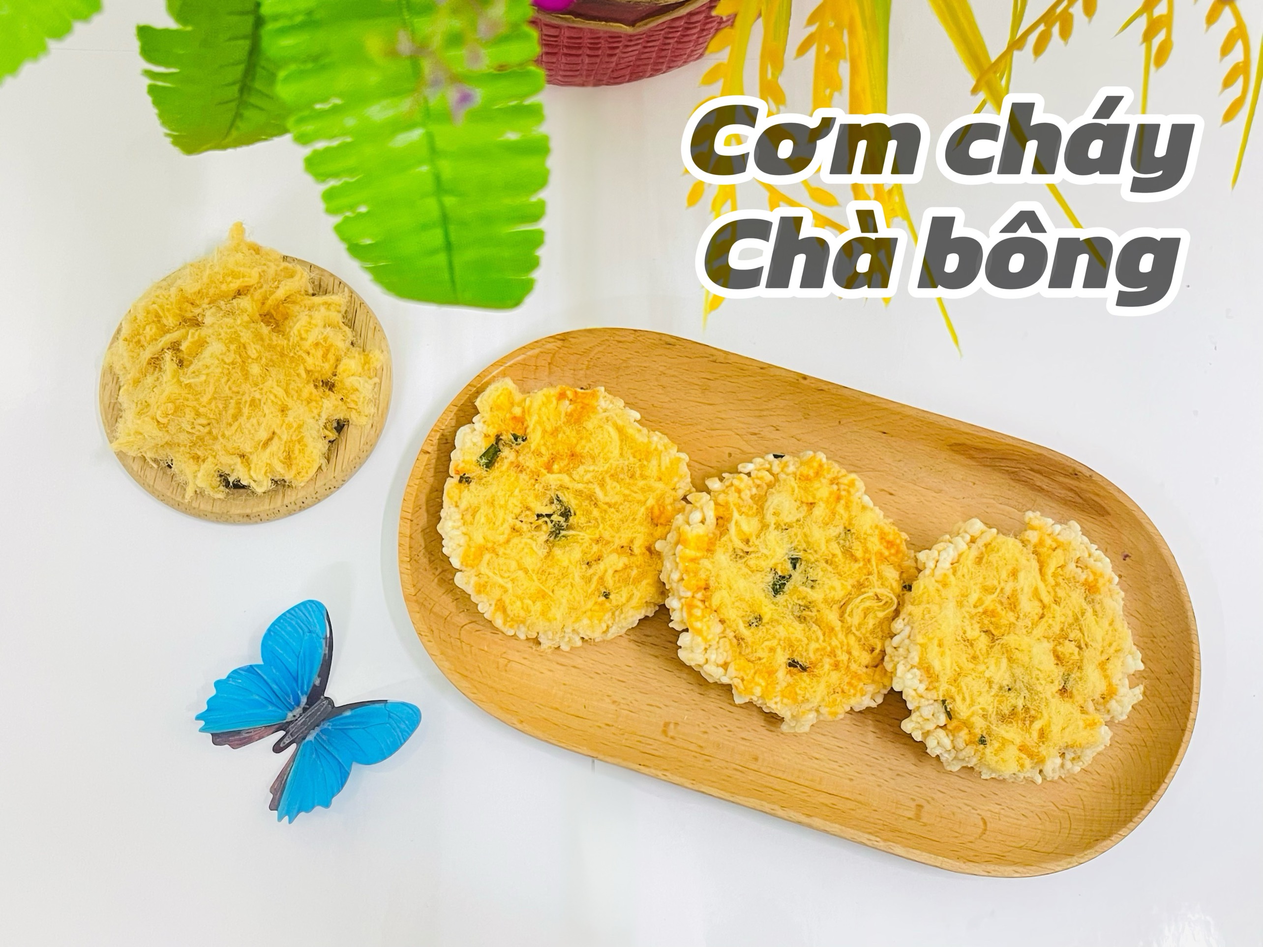 Cơm cháy chà bông heo giòn ngon