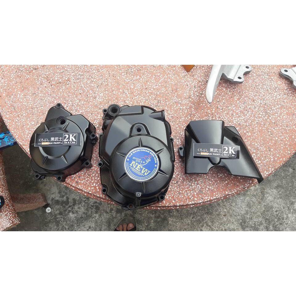 Chai sơn xịt sơn xe máy Samurai 109A  đen mờ, đen phẳng, đen nhám