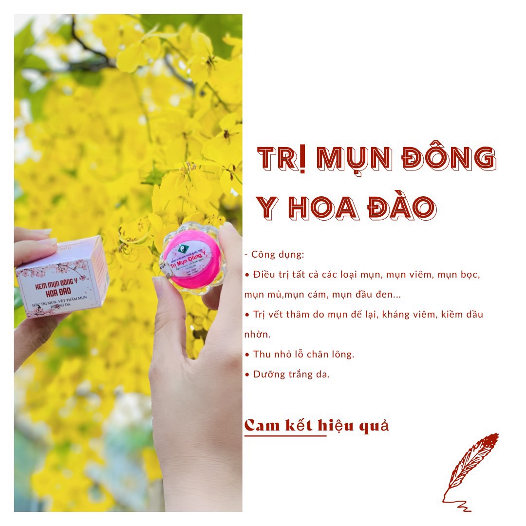 [HCM]Kem mụn thảo dược Hoa Đào