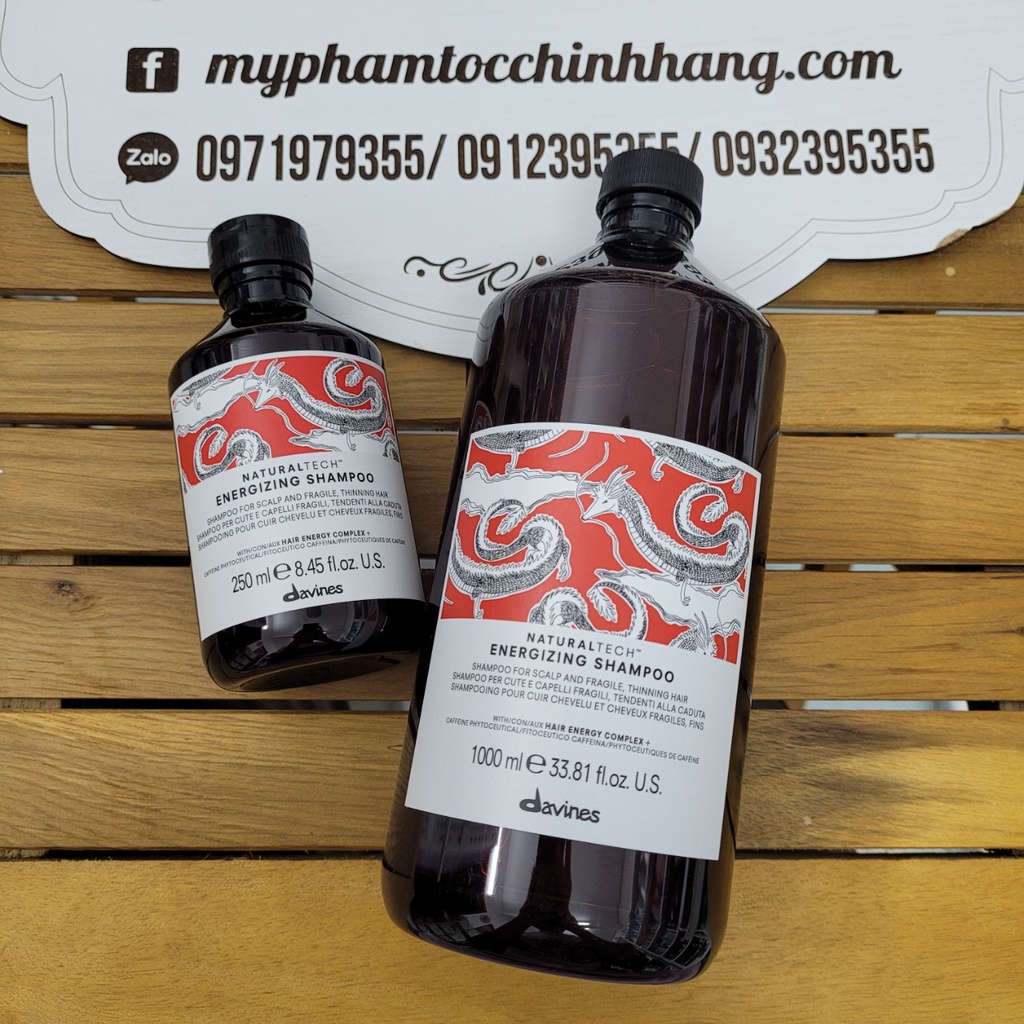 Dầu gội Davines Energizing chống rụng tóc 250ml - 1000ml