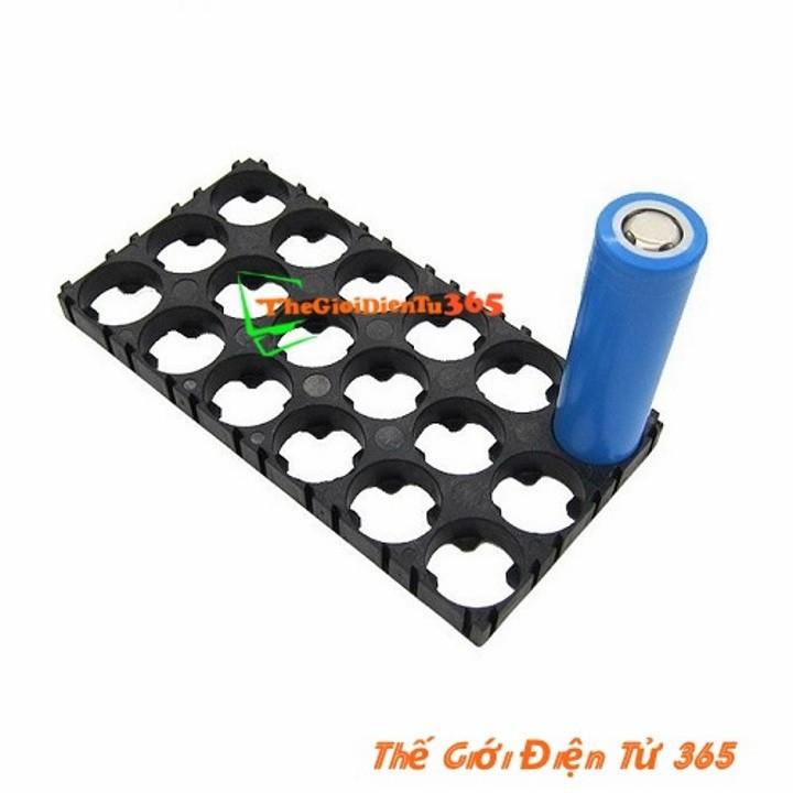 10 KHUNG GẮN PIN 18650 3X6 CELL 18P