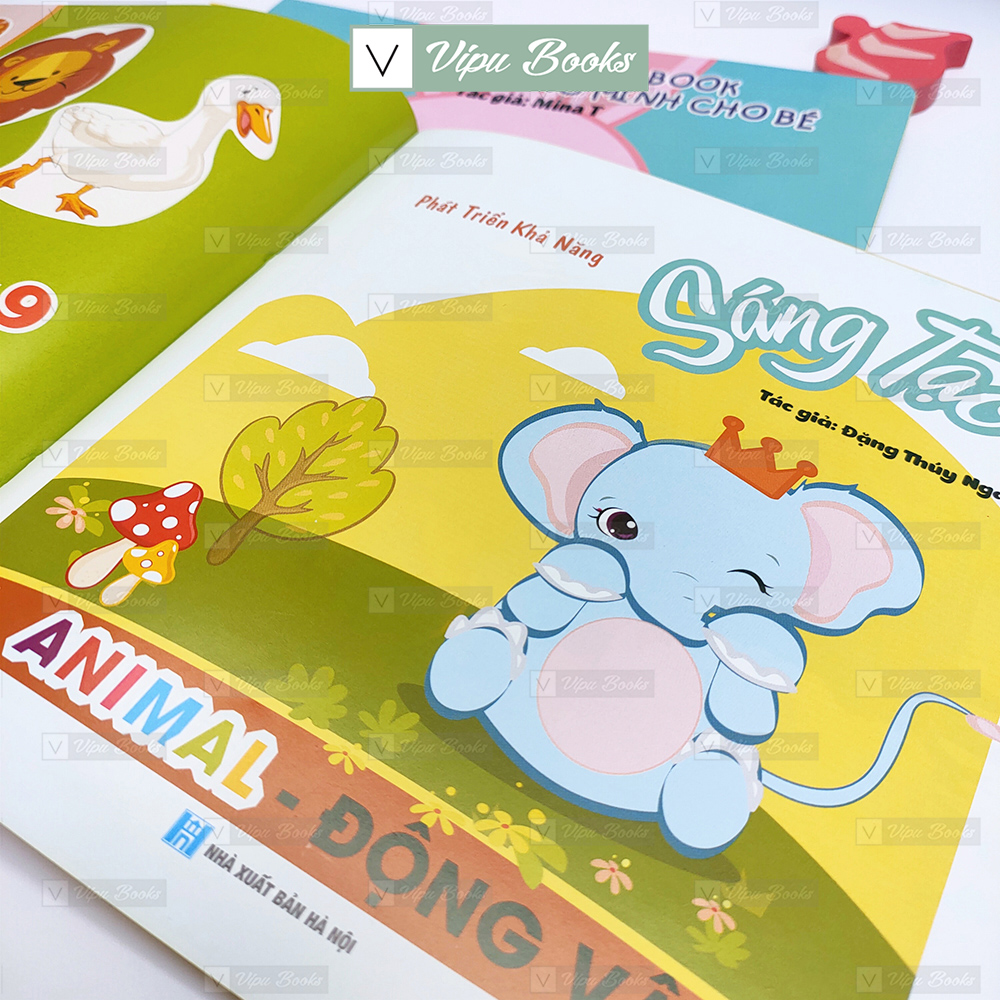 Sách - Miếng Dán Thông Minh Cho Bé - My First Sticker Book (Bộ 3 Cuốn)