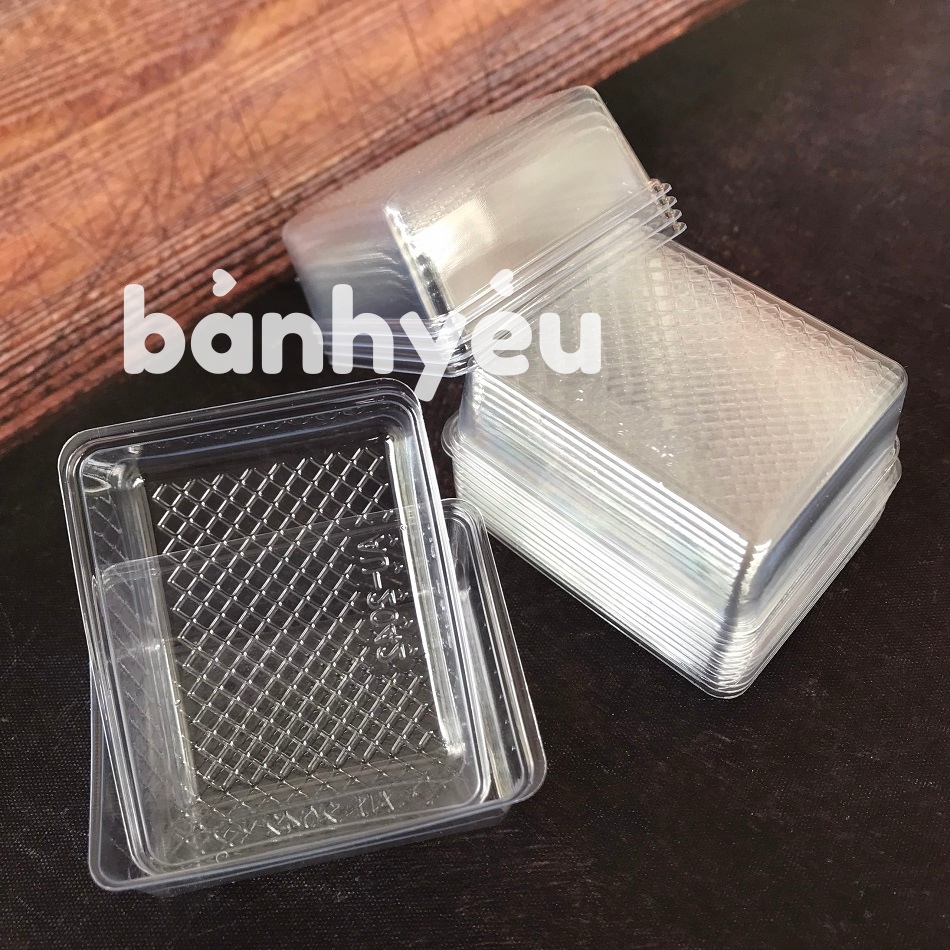 Lốc 100 Khay Đựng Bánh Dứa 5cm