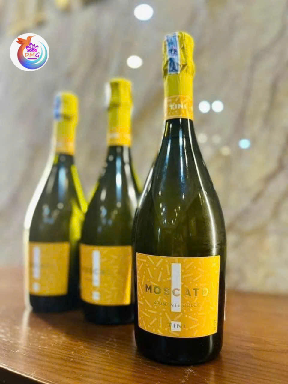 [NHẬP KHẨU] VANG NỔ NGỌT (Ý) TINI MOSCATO – 750ML (7%) – DMG WINE