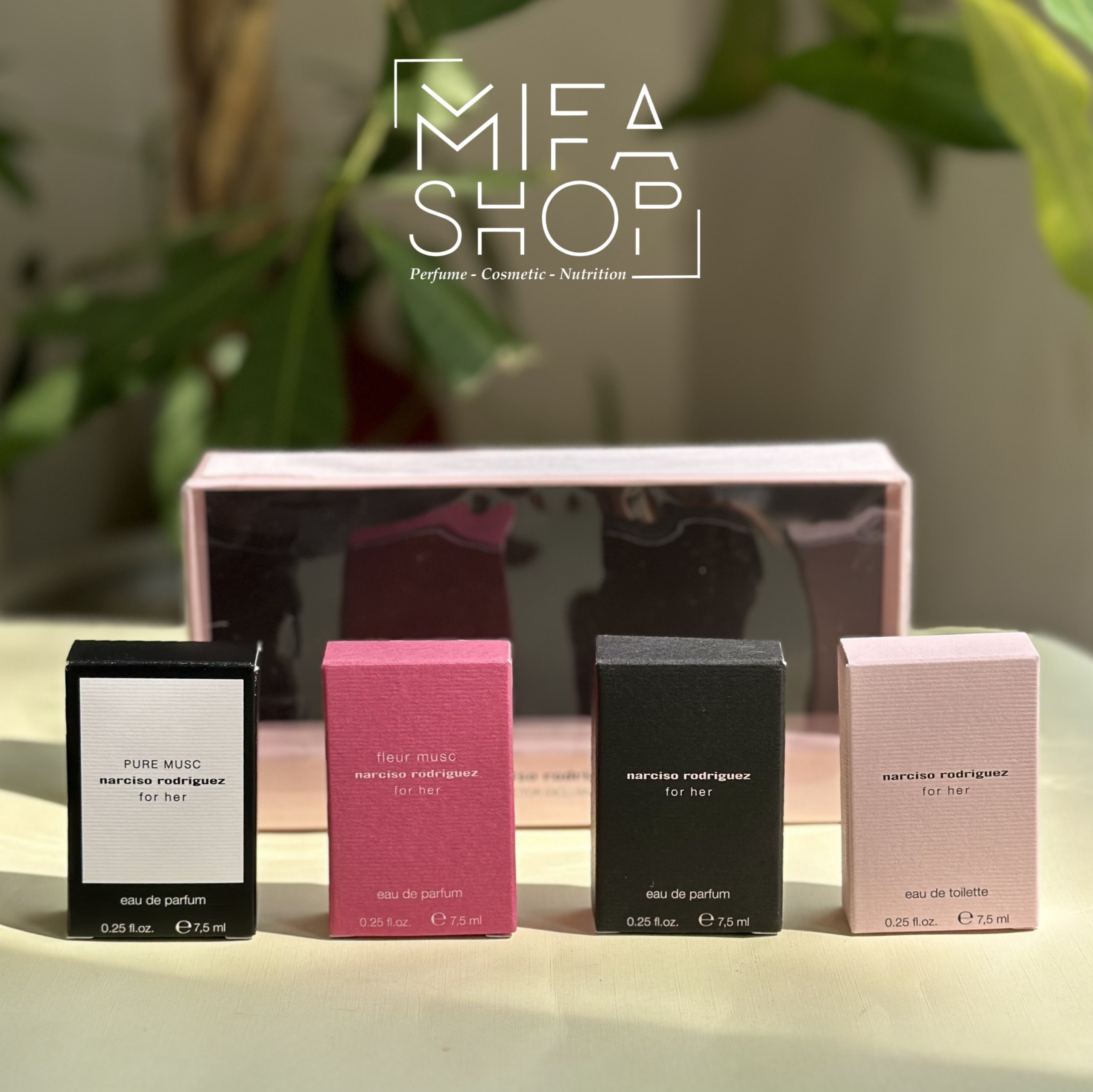 Bộ Nước Hoa Narciso Rodriguez For Her Mini 7.5ml x 4