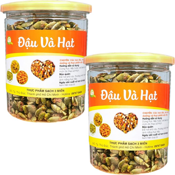 250G NHÂN HẠT BÍ RANG TỎI ỚT HIỆU TPS