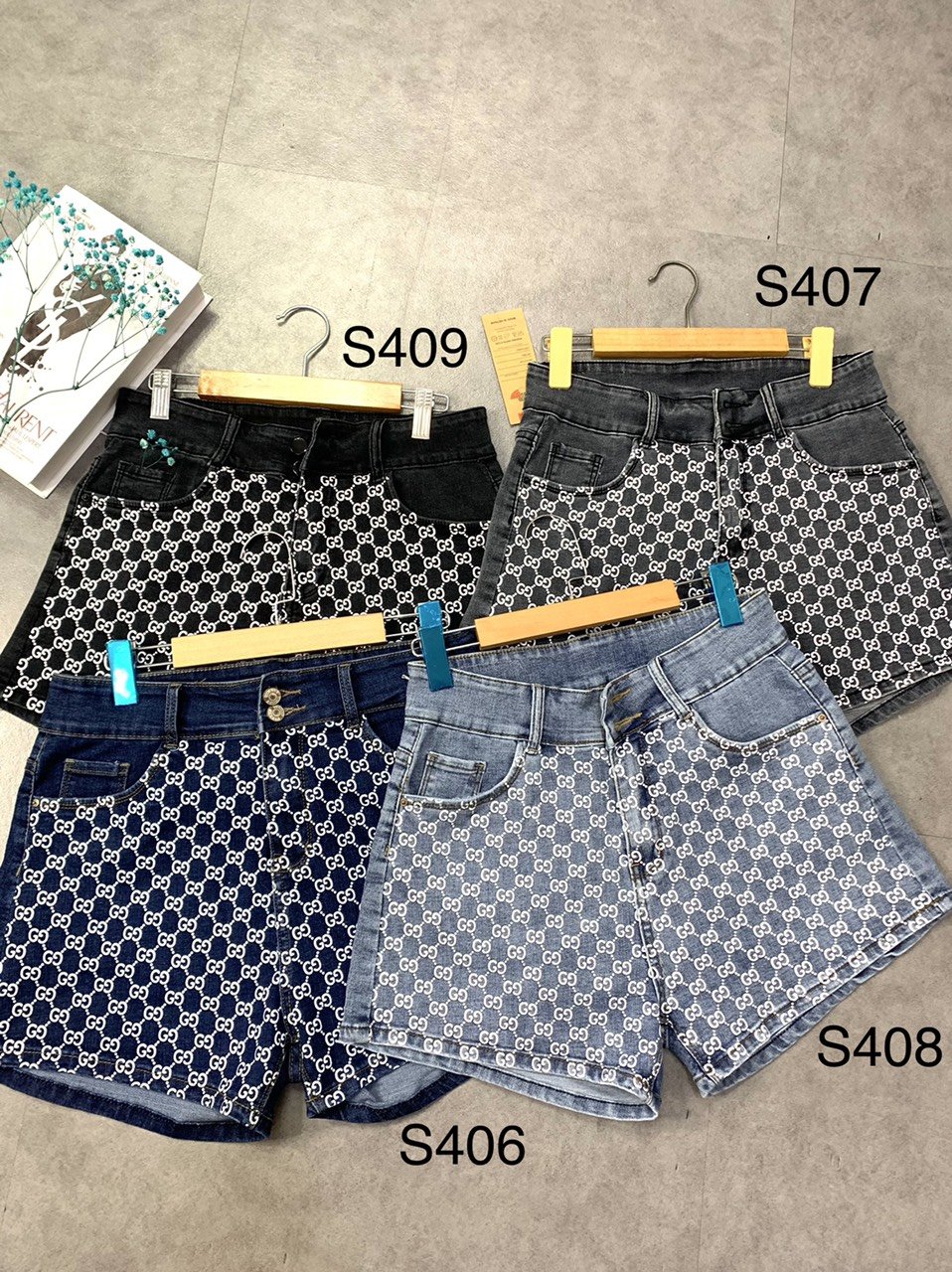 QUẦN SHORT JEAN GC BIG SIZE (55-90KG)