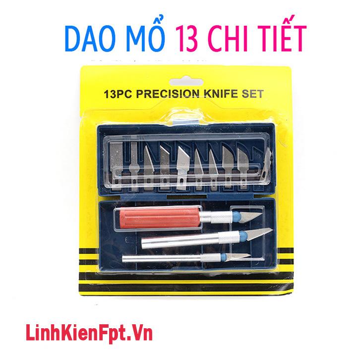 Dao mổ , Dao Khắc đa năng 13 chi tiết