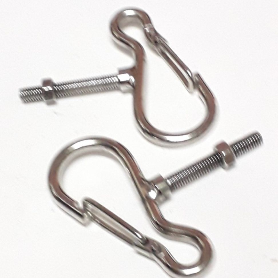 [HCM]móc bấm inox tròn - 2 cái.....