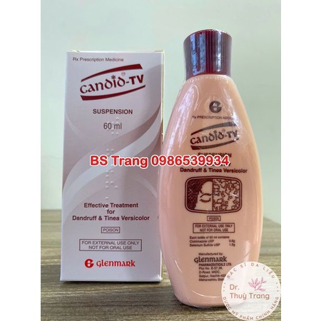 Candid 60ml nấm da, nấm đầu