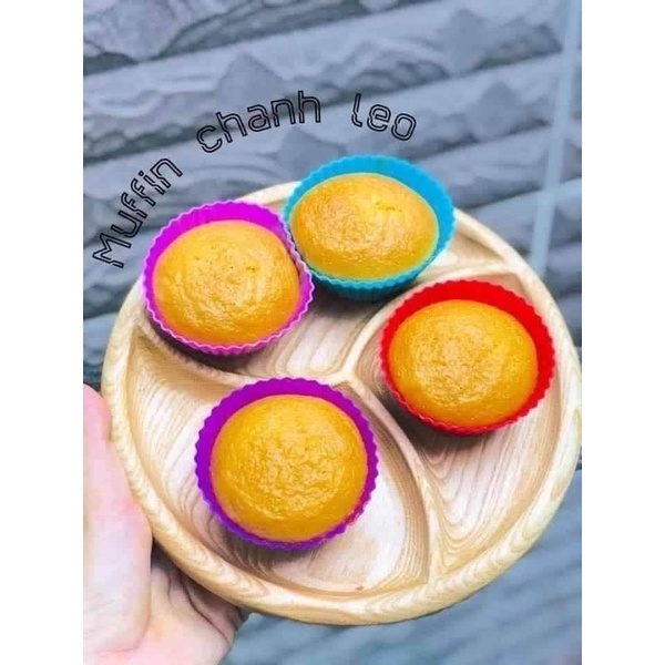 Khuôn Silicon Chế Biến Bánh Muffin, Cupcake [Lẻ 1 Chiếc]