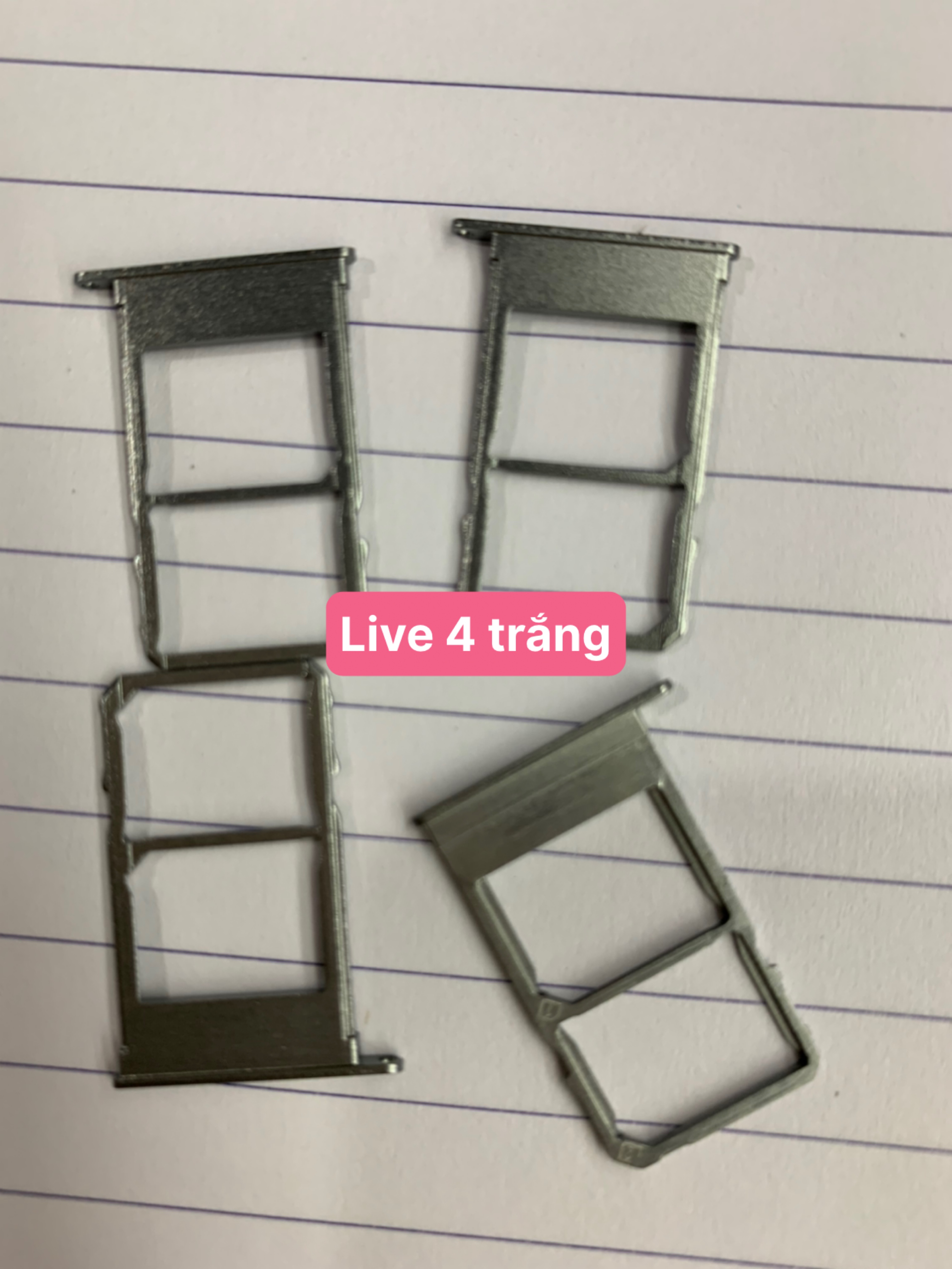 Khay sim điên thoại vsmart Live 4